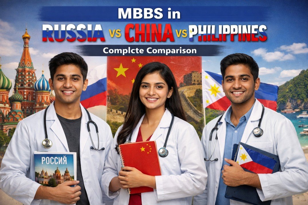MBBS in Russia vs China vs Philippines: Complete Comparison