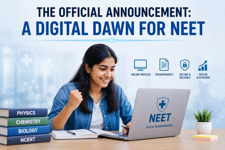 The Official Announcement: A Digital Dawn for NEET
